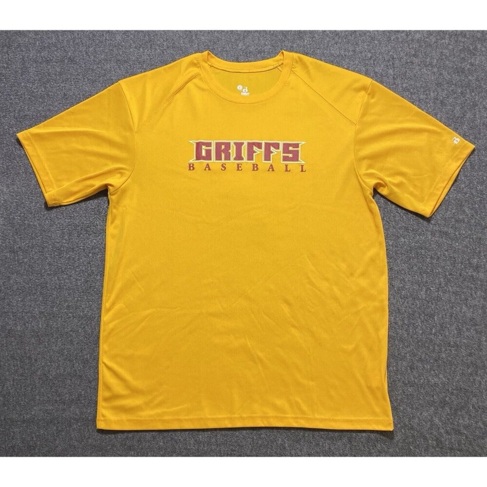 Badger Sport Men's  Pullover Crew Neck Short Sleeve T-Shirt  Size L